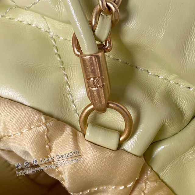 Chanel專櫃新款23S珍珠購物包 AS3980 香奈兒經典黑色款迷你版mini22bag手袋 djc5378